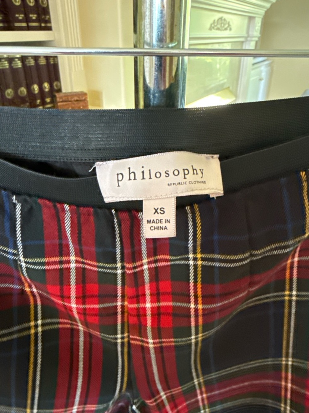 Philosophy Republic Clothing Plaid Pull-on Leggings - Picture 3 of 4